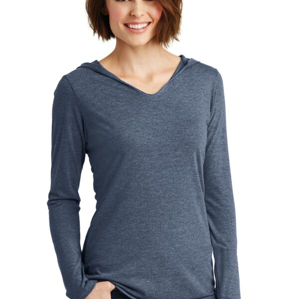 District Women's Perfect Tri ® Long Sleeve Hoodie DM139L Women's Perfect Tri ® Long Sleeve Hoodie Thumbnail