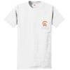 Authentic 100% Cotton T Shirt with Pocket Thumbnail
