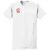 Authentic 100% Cotton T Shirt with Pocket Thumbnail